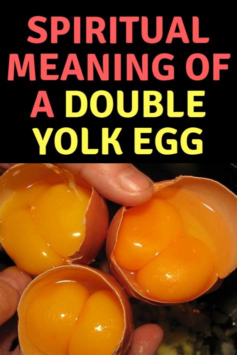 Double yolk meaning witchcraft
